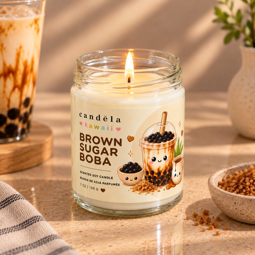 Brown Sugar Boba Candle