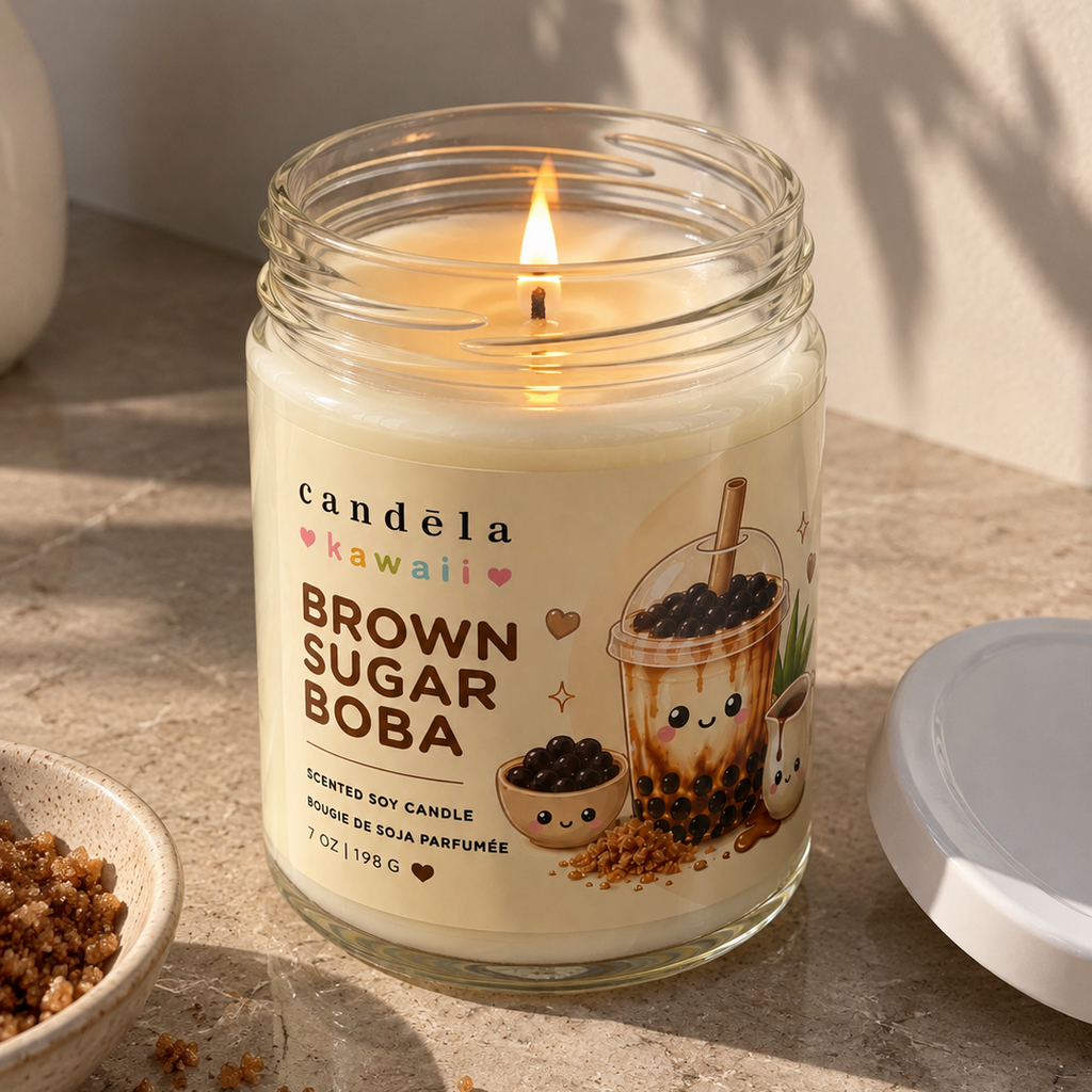 Brown Sugar Boba Candle