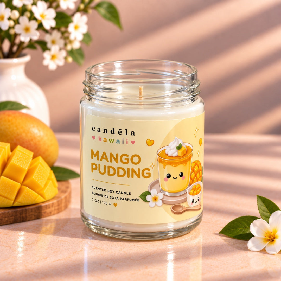 Mango Pudding Candle