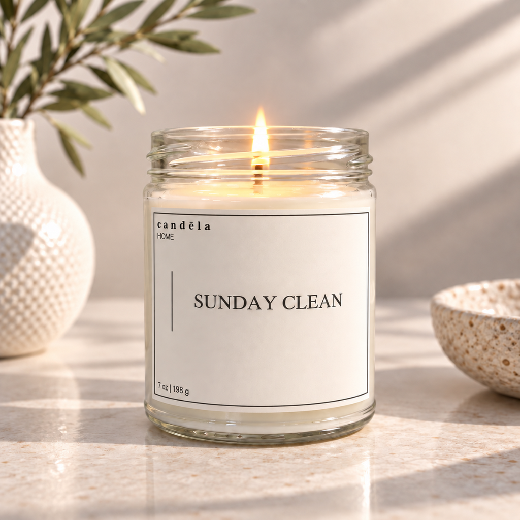 Sunday Clean Candle