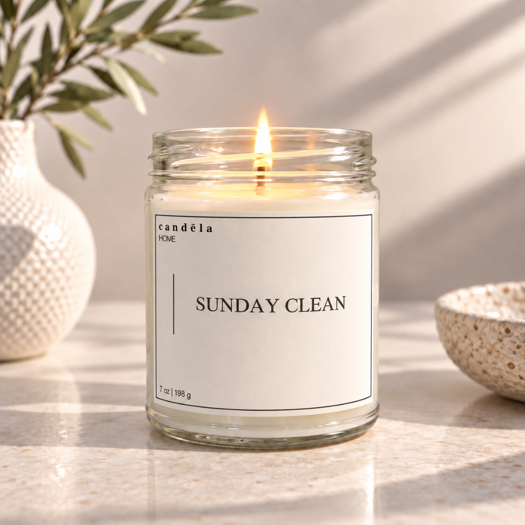 Sunday Clean Candle