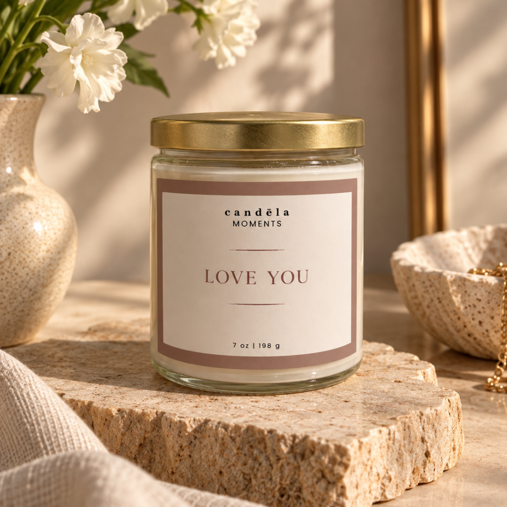Love You Candle