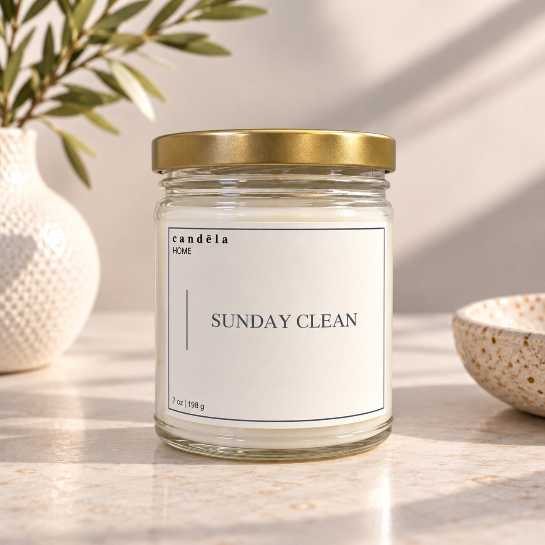 Sunday Clean Candle