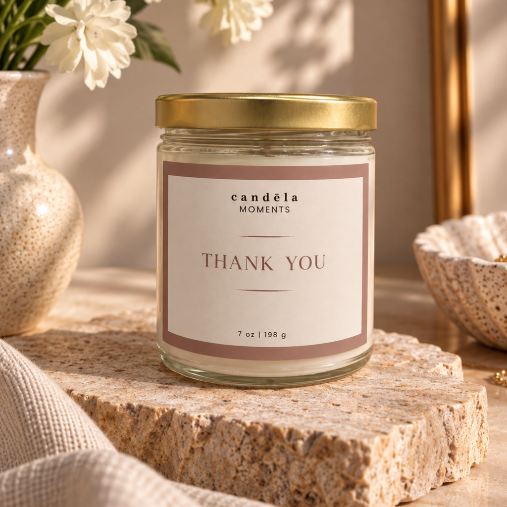 Thank You Candle