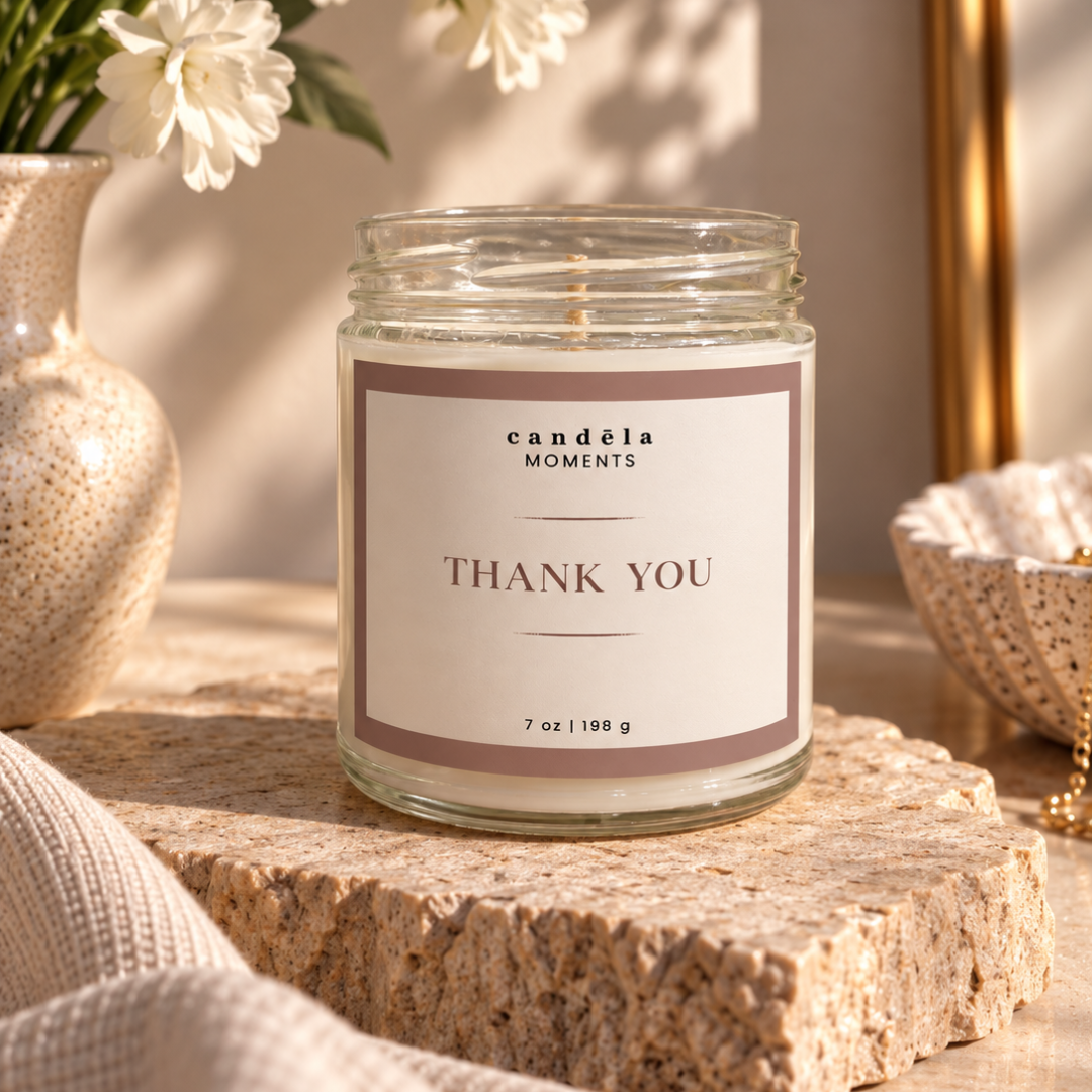 Thank You Candle
