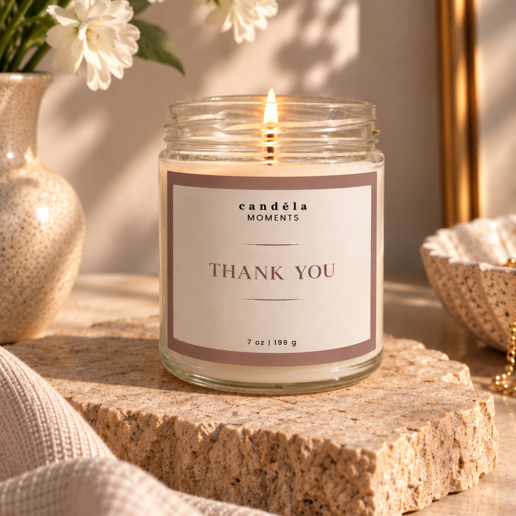 Thank You Candle